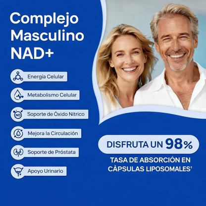 NAD+ FOR MEN – FÓRMULA AVANZADA PARA HOMBRES