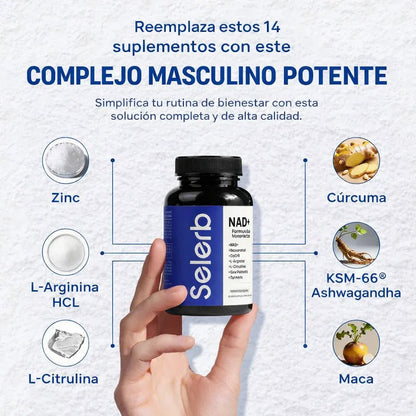 NAD+ FOR MEN – FÓRMULA AVANZADA PARA HOMBRES